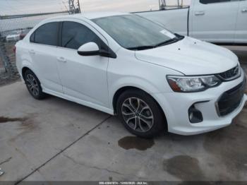  Salvage Chevrolet Sonic