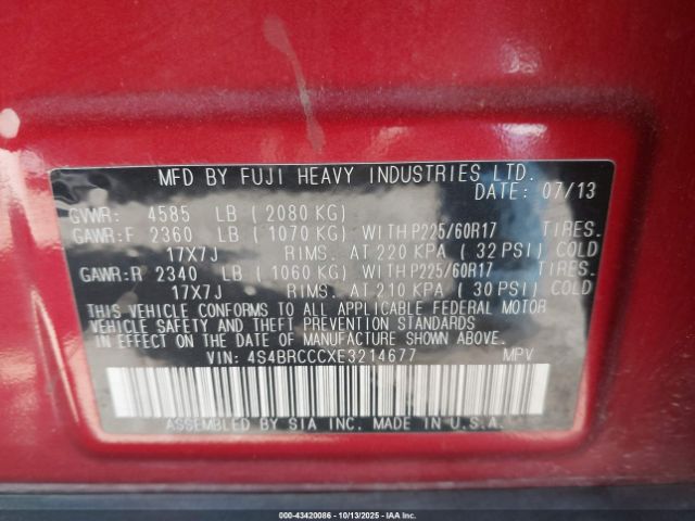 Subaru Outback 2.5i Premium Image 7