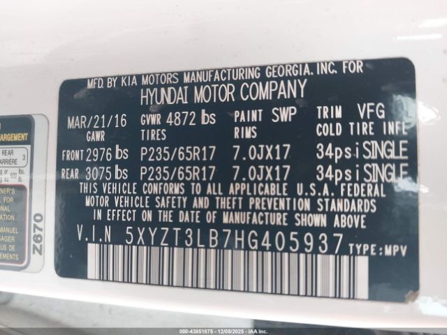 Hyundai SANTA FE 2.4l Image 6