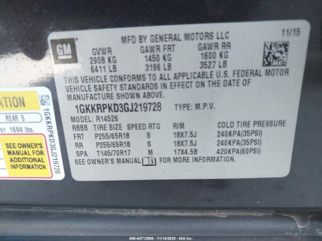 GMC Acadia Sle-2 Image 10