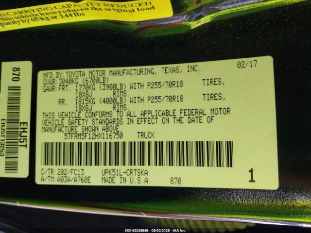 Toyota Tundra Sr5 4.6l V8 Image 4