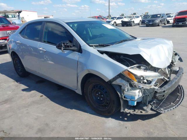  Salvage Toyota Corolla