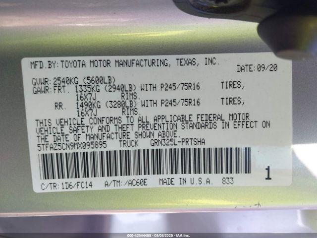 Toyota Tacoma Sr5 V6 Image 8