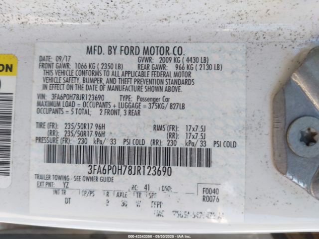 Ford Fusion Se Image 9