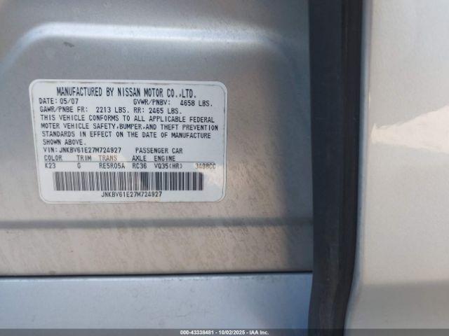 INFINITI G35 Journey Image 6