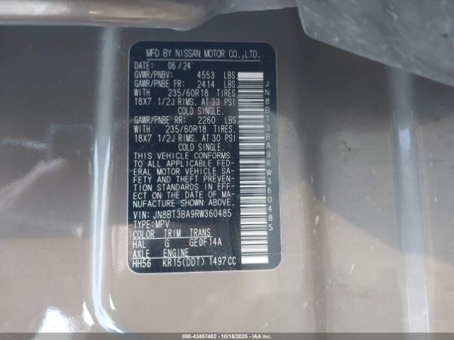 Nissan Rogue Sv Fwd Image 8