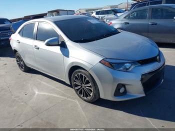  Salvage Toyota Corolla