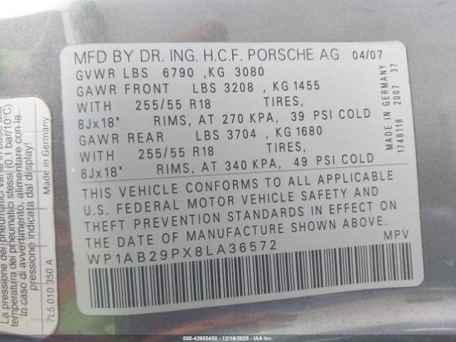 Porsche Cayenne S Image 7