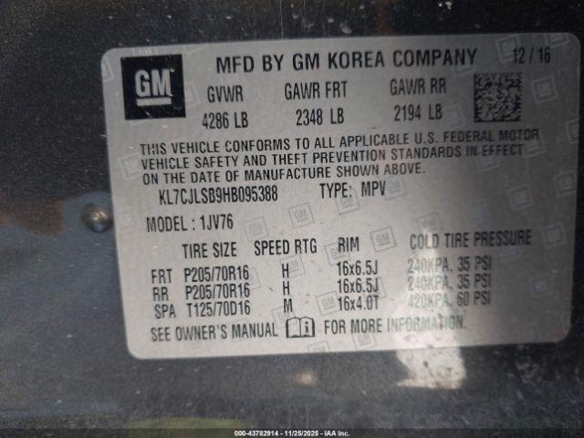 Chevrolet Trax Lt Image 7