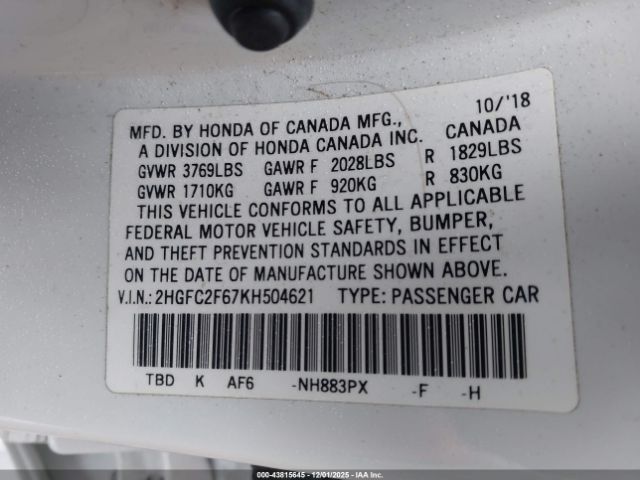 Honda Civic Lx Image 5