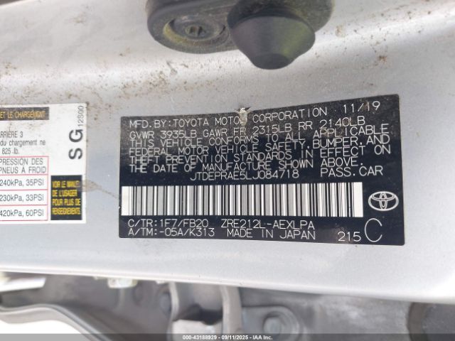 Toyota Corolla Le Image 2