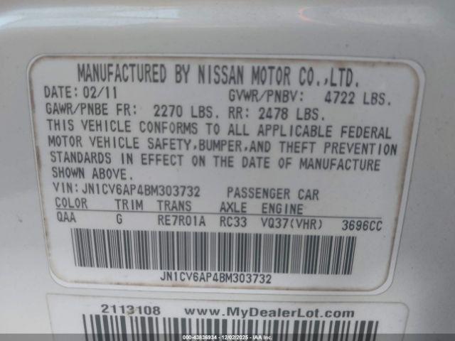 INFINITI G37 Journey Image 16