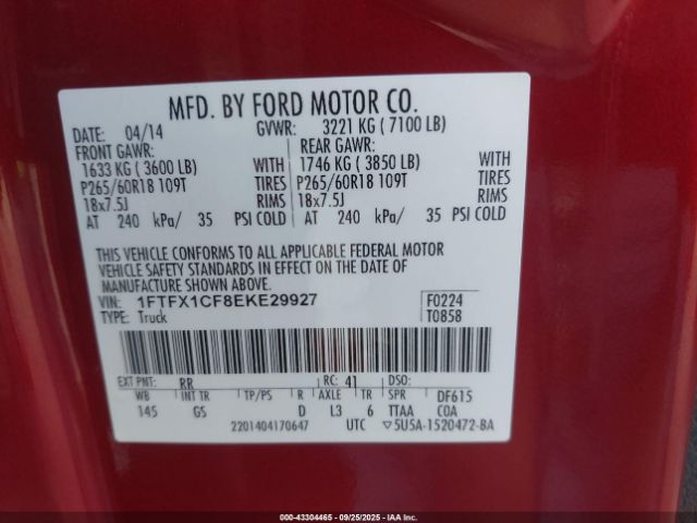 Ford F-150 Xlt Image 8