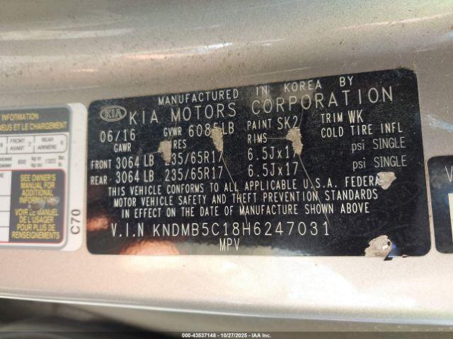 Kia Sedona Lx Image 16