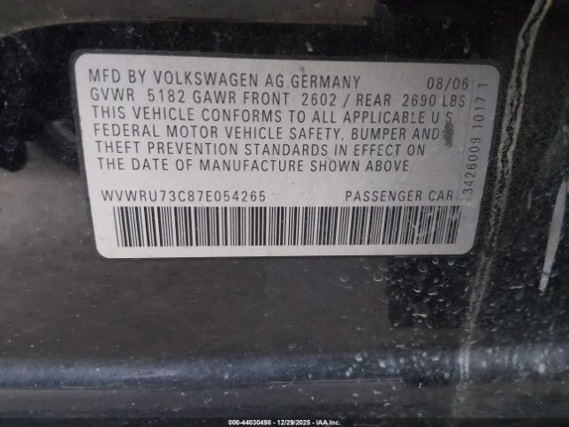 Volkswagen Passat 3.6 Image 7