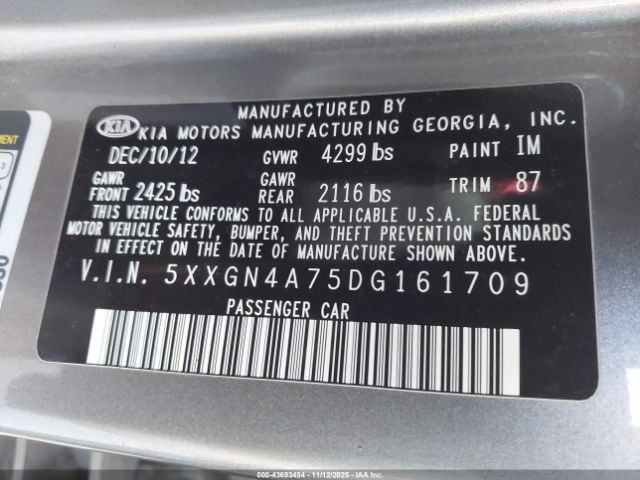 Kia Optima Ex Image 13