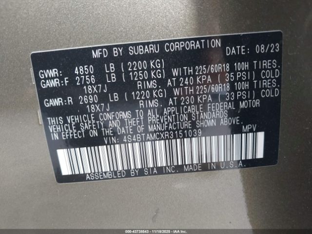 Subaru Outback Limited Image 4