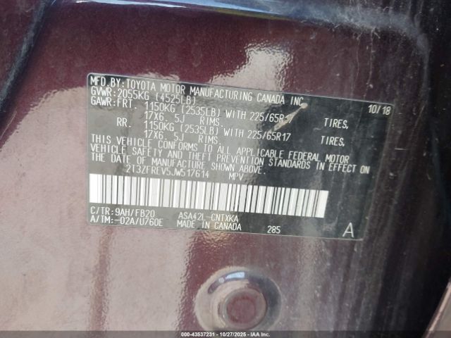 Toyota RAV4 Le Image 13