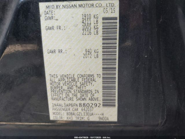 Nissan Altima 2.5 S Image 6