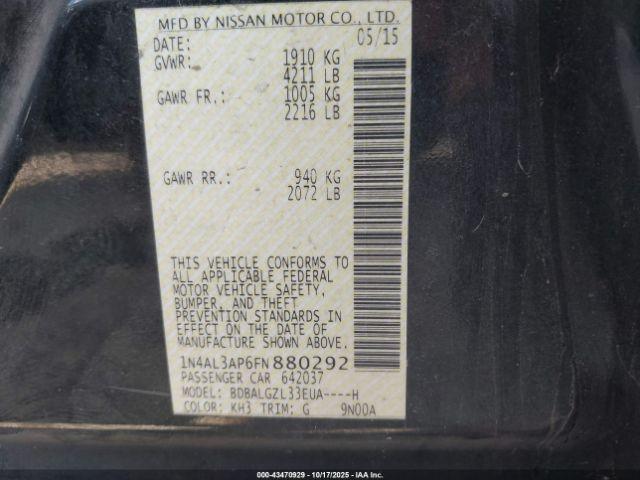 Nissan Altima 2.5 S Image 6