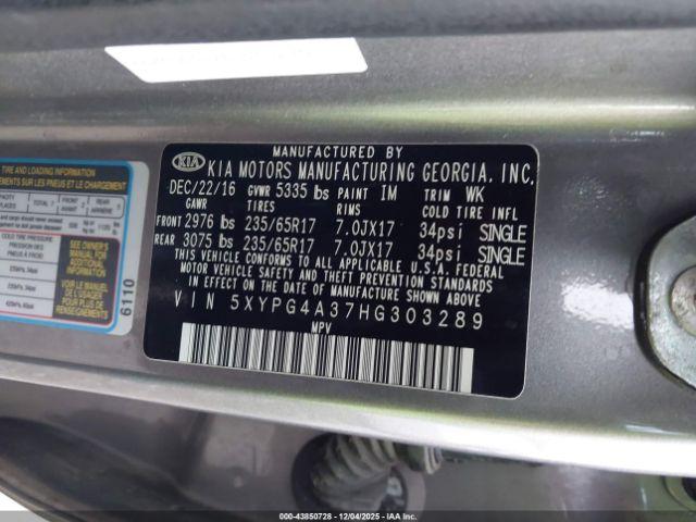 Kia Sorento 2.4l Lx Image 3