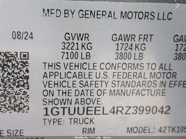 GMC Sierra 1500 4wd  Short Box At4 Image 17