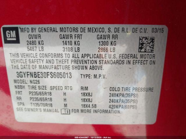 Cadillac SRX Luxury Collection Image 8