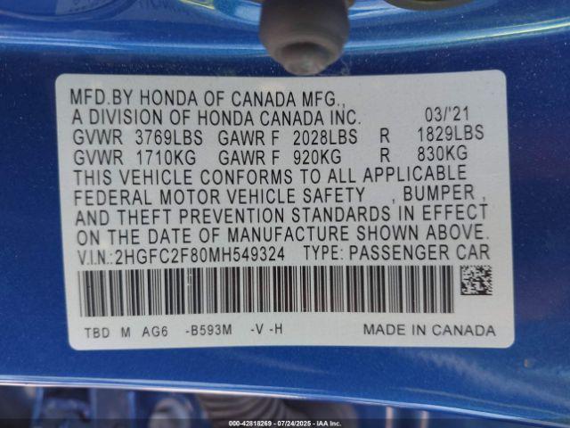 Honda Civic Sport Image 9