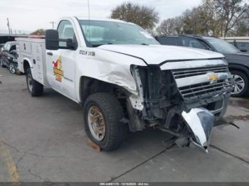  Salvage Chevrolet Silverado 2500