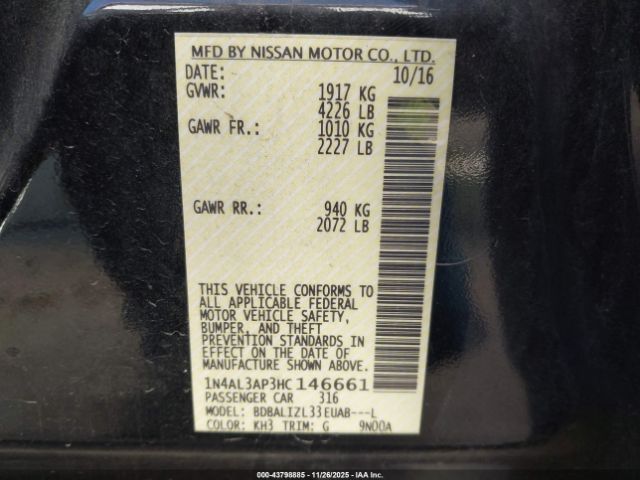 Nissan Altima 2.5 Sv Image 7