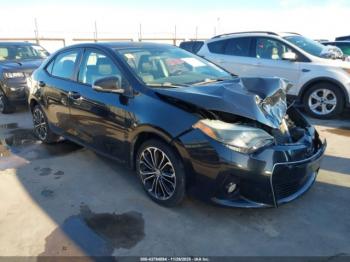  Salvage Toyota Corolla