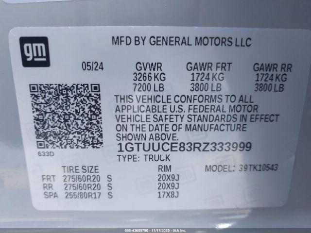 GMC Sierra 1500 4wd  Short Box Elevation With 3sb Image 5