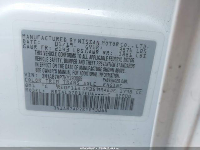 Nissan Sentra Sv Image 9