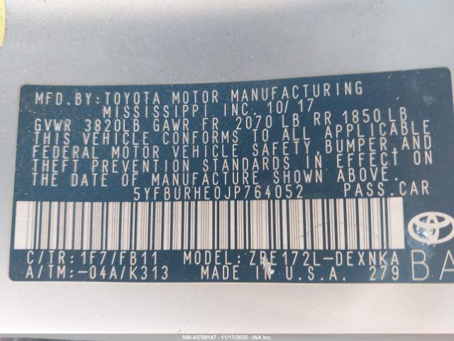 Toyota Corolla Le Image 13