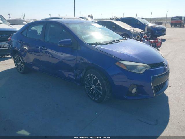  Salvage Toyota Corolla