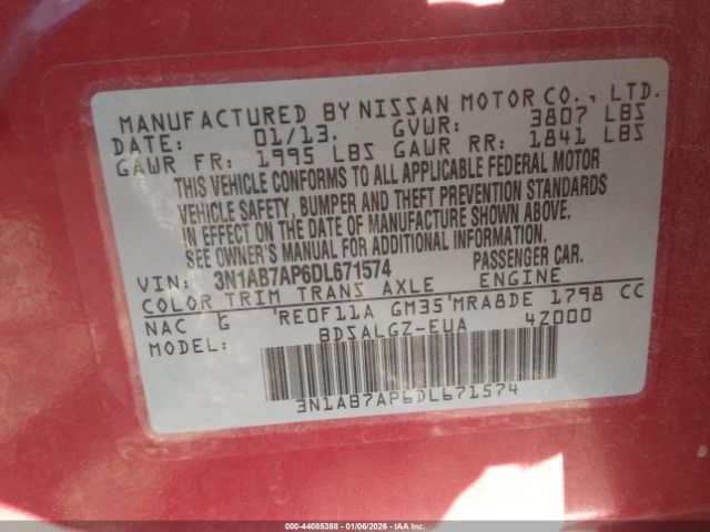 Nissan Sentra Sl Image 7