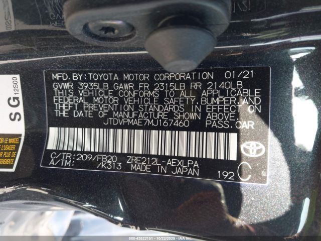 Toyota Corolla Le Image 7