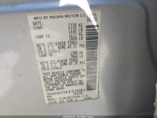 Nissan Murano S Fwd Image 9