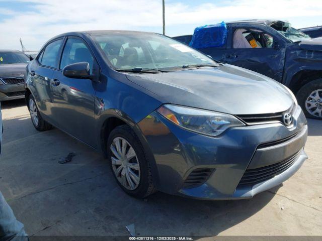  Salvage Toyota Corolla