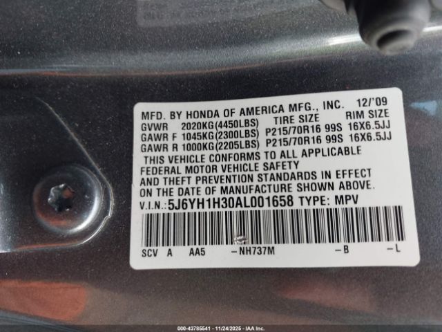 Honda Element Lx Image 7