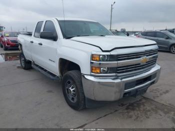  Salvage Chevrolet Silverado 2500
