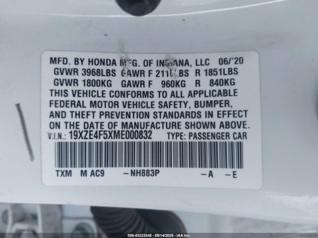 Honda Insight Ex Image 8