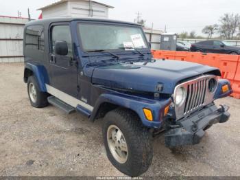  Salvage Jeep Wrangler