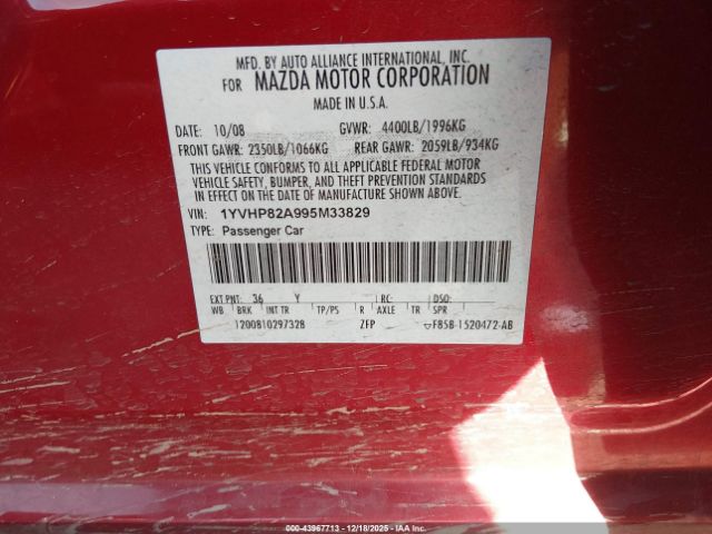 Mazda Mazda6 I Grand Touring Image 12