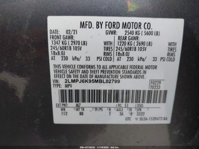 Lincoln Nautilus Reserve Image 7