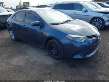  Salvage Toyota Corolla