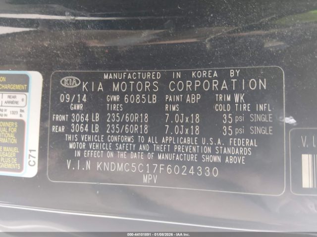 Kia Sedona Ex Image 2