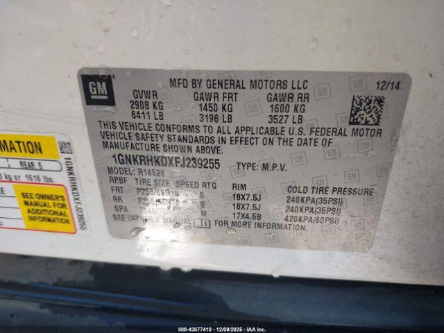 Chevrolet Traverse 2lt Image 11