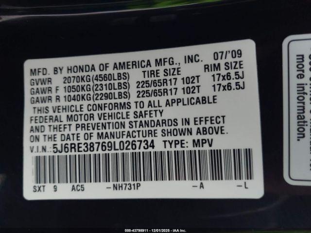 Honda CR-V Ex-l Image 3