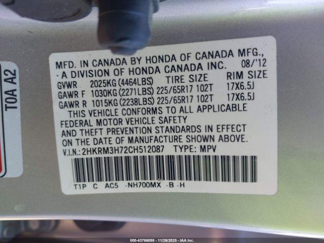 Honda CR-V Ex-l Image 11